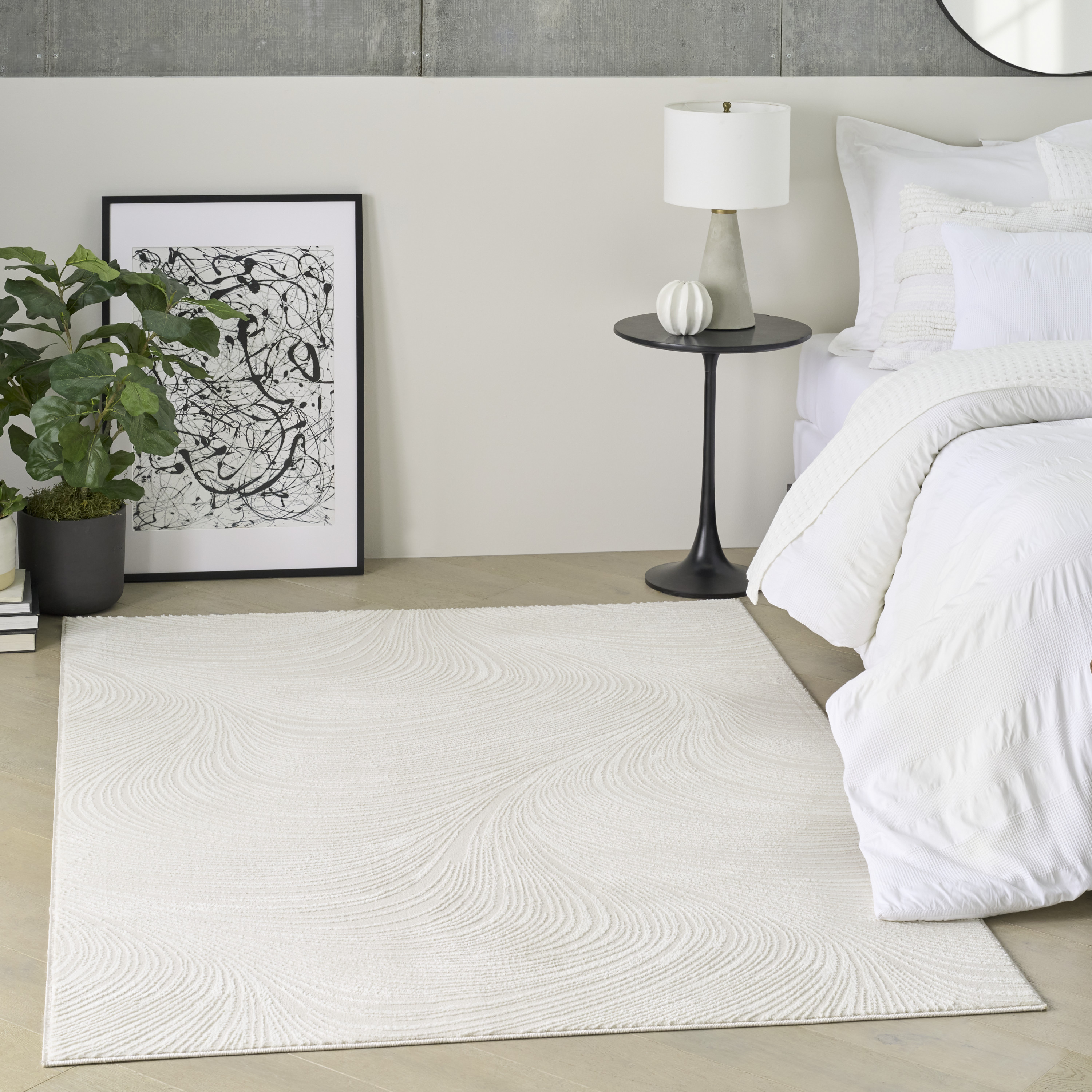 DKNY Central Park West CEP02 Ivory Area Rug | Carpetmart.com